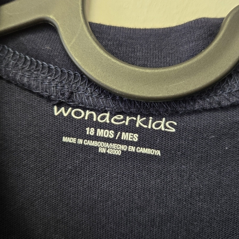 Wonderkids Tank Top Navy Blue 18M - Picture 4 of 6